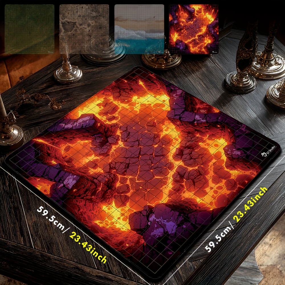 Authentic Role-Playing Game Battle Mats for D&D